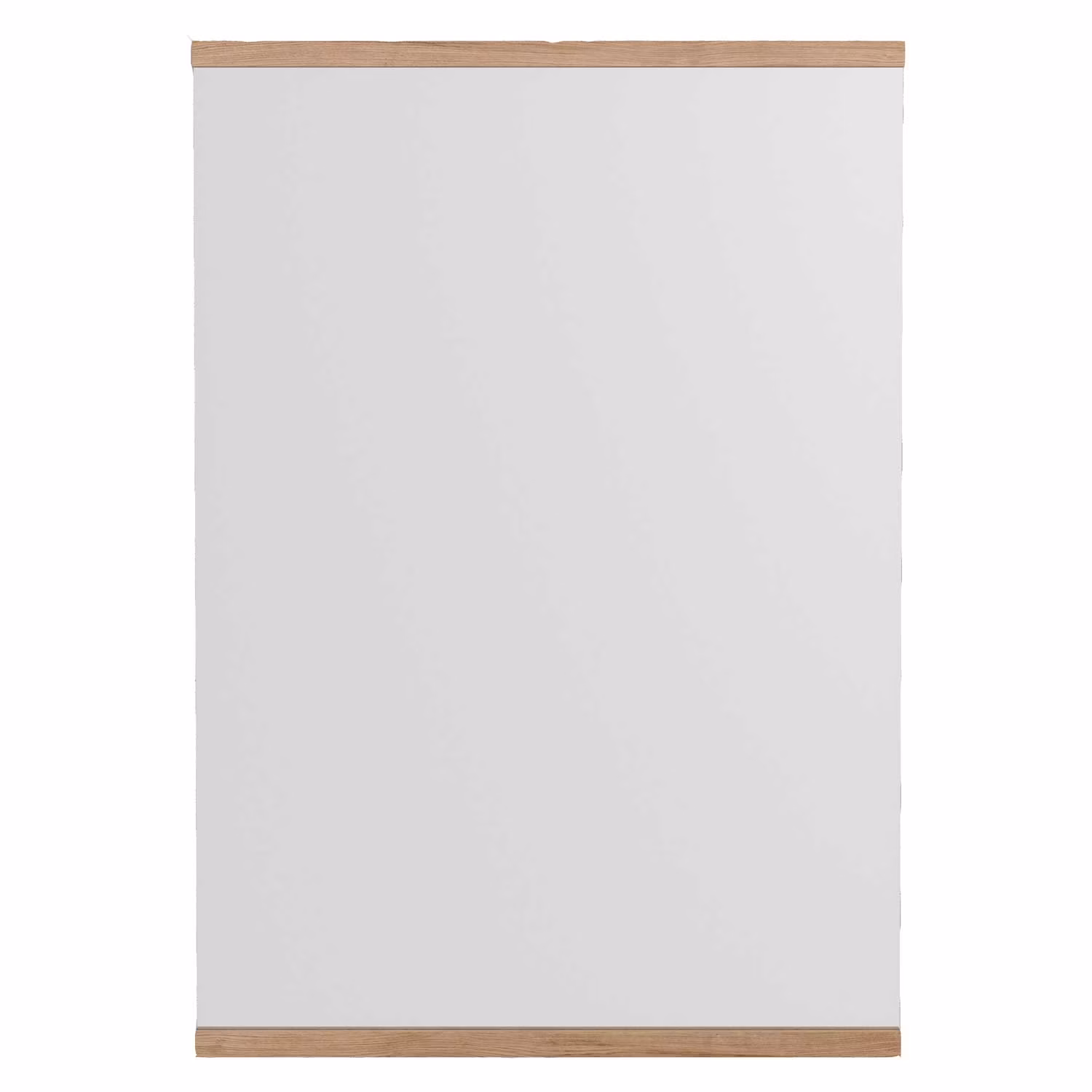 Rektangulär Väggspegel Ek, 50x70 cm