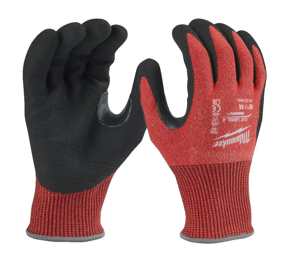 Milwaukee 4932479912 Skärskyddshandske nitrildoppade, CL4/D M/8 - Bild 2