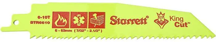 Starrett King Cut Sågblad extra kraftig, 5 -pack 152 x 25 x 1,60 mm