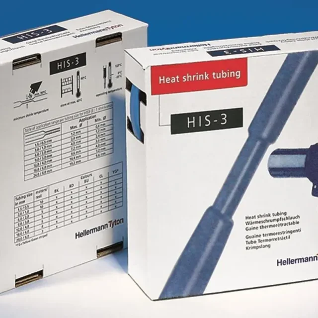 Hellermann Tyton HIS-3 Krympslang 12/4 mm, 5 m Transparent