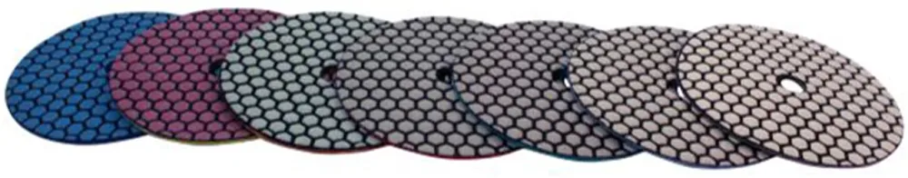 Flexxtra 100278 Diamantslipskiva set, K50 - K3000