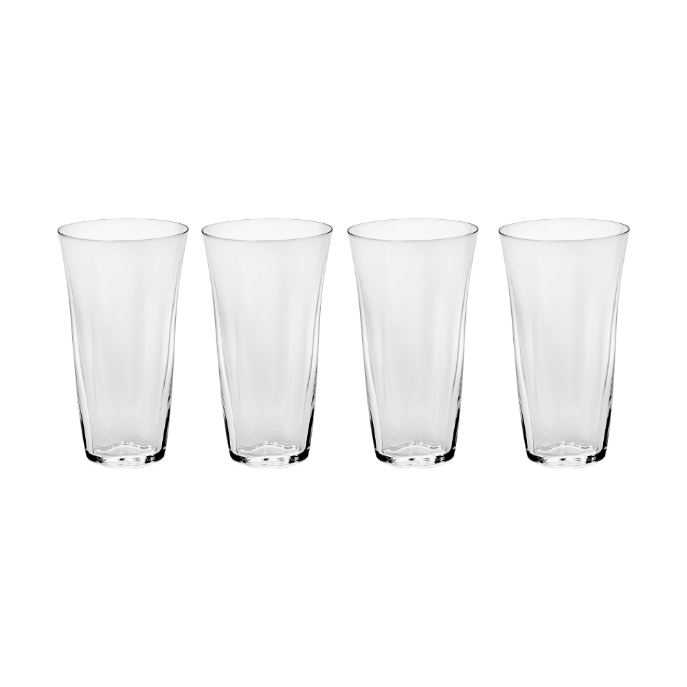 Silhouette longdrink glas 44 cl 4-pack, Clear