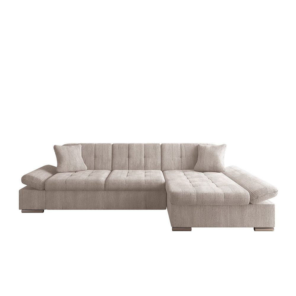 Djerra 3-sits Bäddsoffa med divan och förvaring