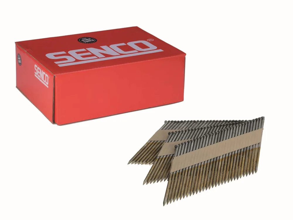 Senco GE57ASBKR Stavspik 34° diamantspets, kort stav, 2000-pack 2,9 x 75 mm - Bild 2