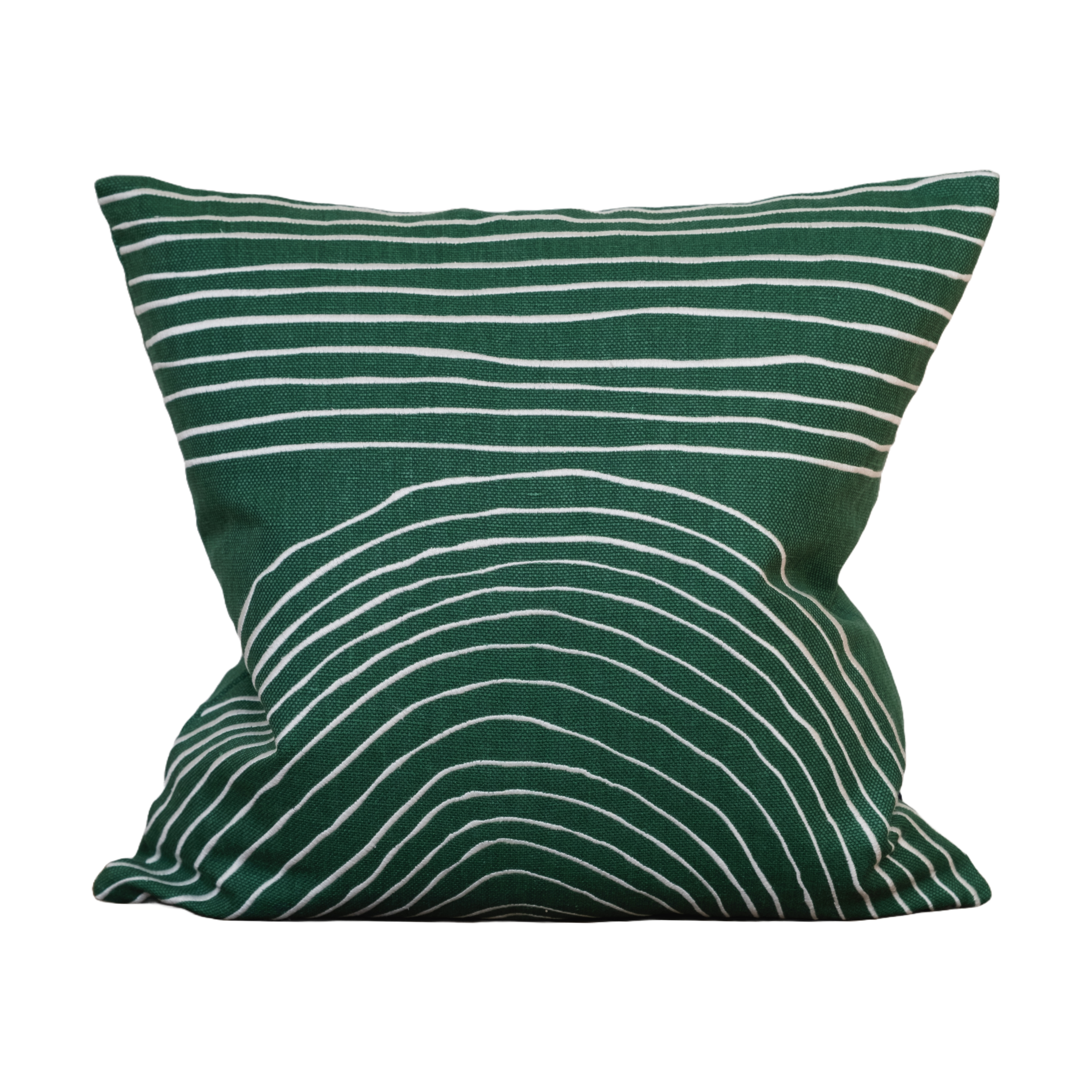 Strå kuddfodral 48x48 cm, Green