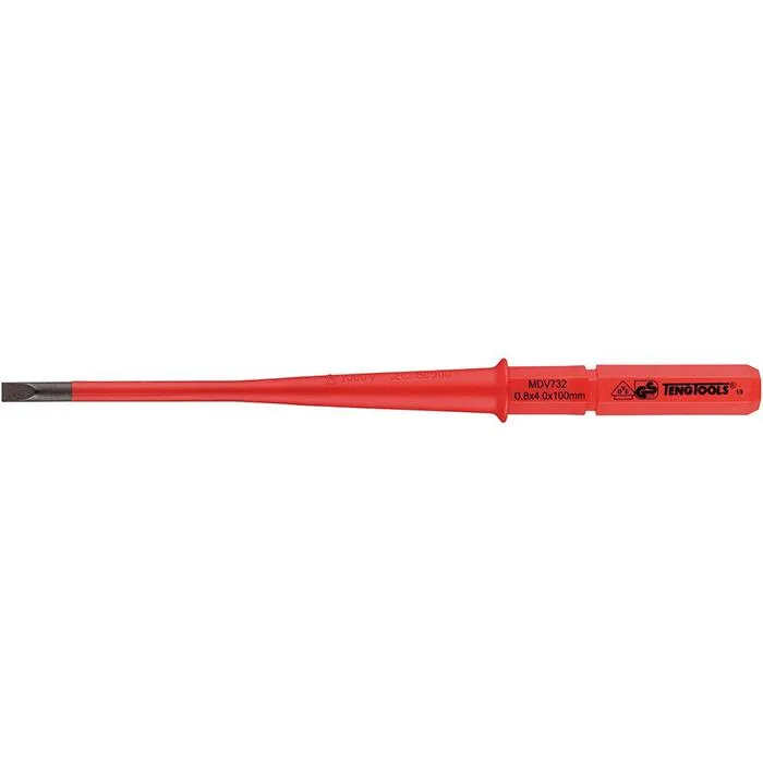 Teng Tools 282910207 Skruvmejselklinga 0.8×4.0 mm, spår