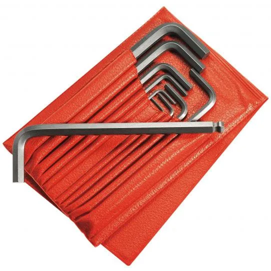 Facom 83H.JU10 Insexnyckel 1/16"-3/8", i fodral 1/16"-3/8", 10 st.