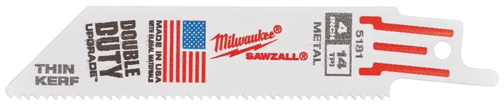 Milwaukee 48475184 Tigersågblad 18T, 5-pack 150 mm - Bild 2