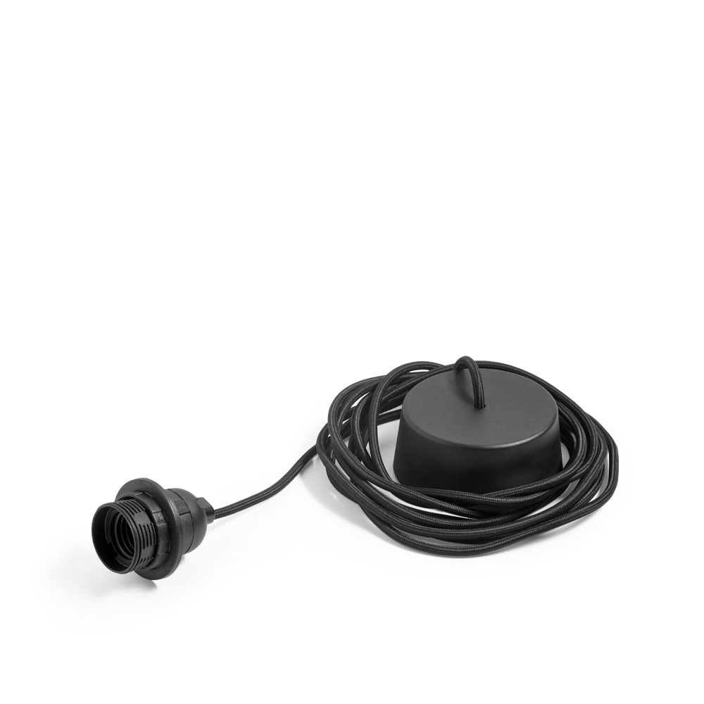 Cord Set Pendant lamphållare/upphäng, black