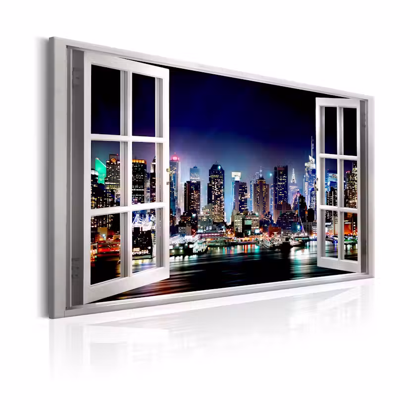 Tavla Arkiio Window View Of New York 120x80 cm