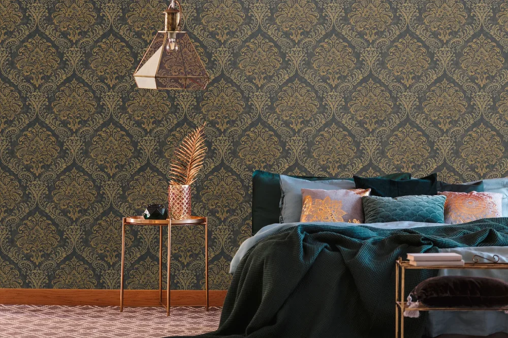 Living Walls Metropolitan Stories III C9112-3 Tapet Svart/metallic