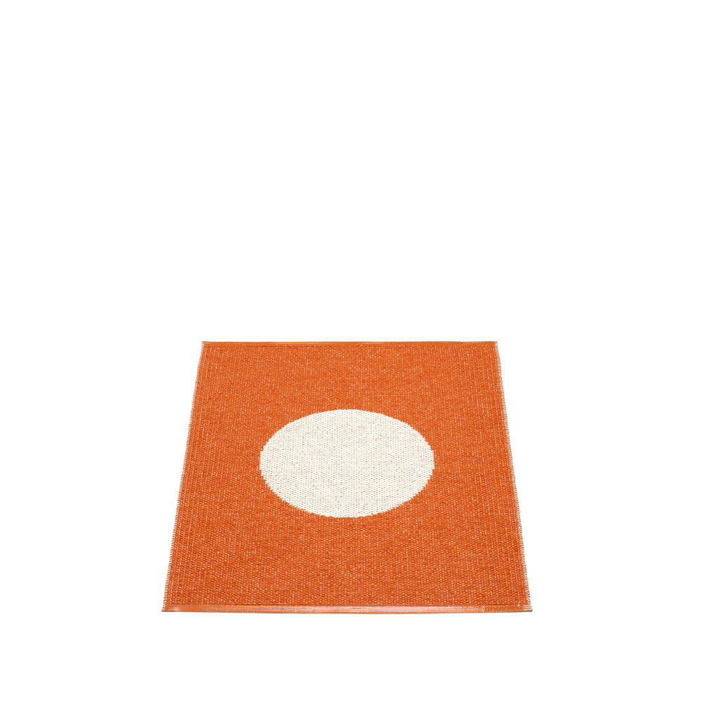 Vera small one matta orange/vanilla, 70x90 cm