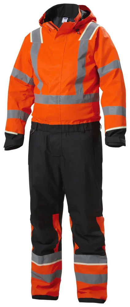 Helly Hansen Workwear UC-ME 71555_269 Vinteroverall varsel, orange/svart Varsel, Orange/Svart - Bild 2