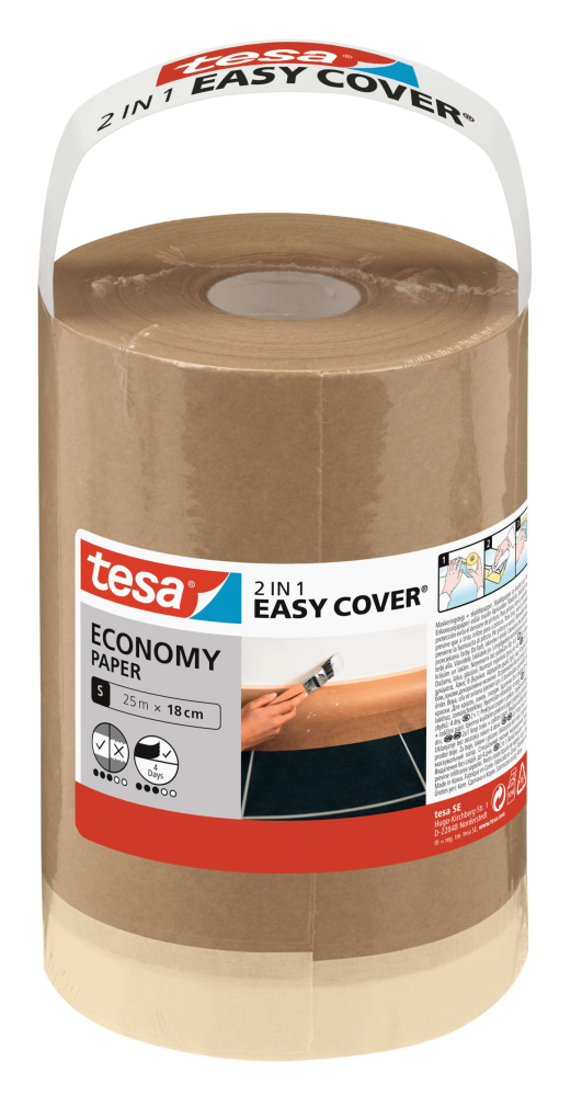 EASYCOVER REFILL S 180CM 25M MASKERINGSPAPPER ECONOMY
