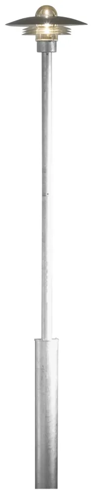 Konstsmide Modena Stolplykta 225 cm, galvaniserad