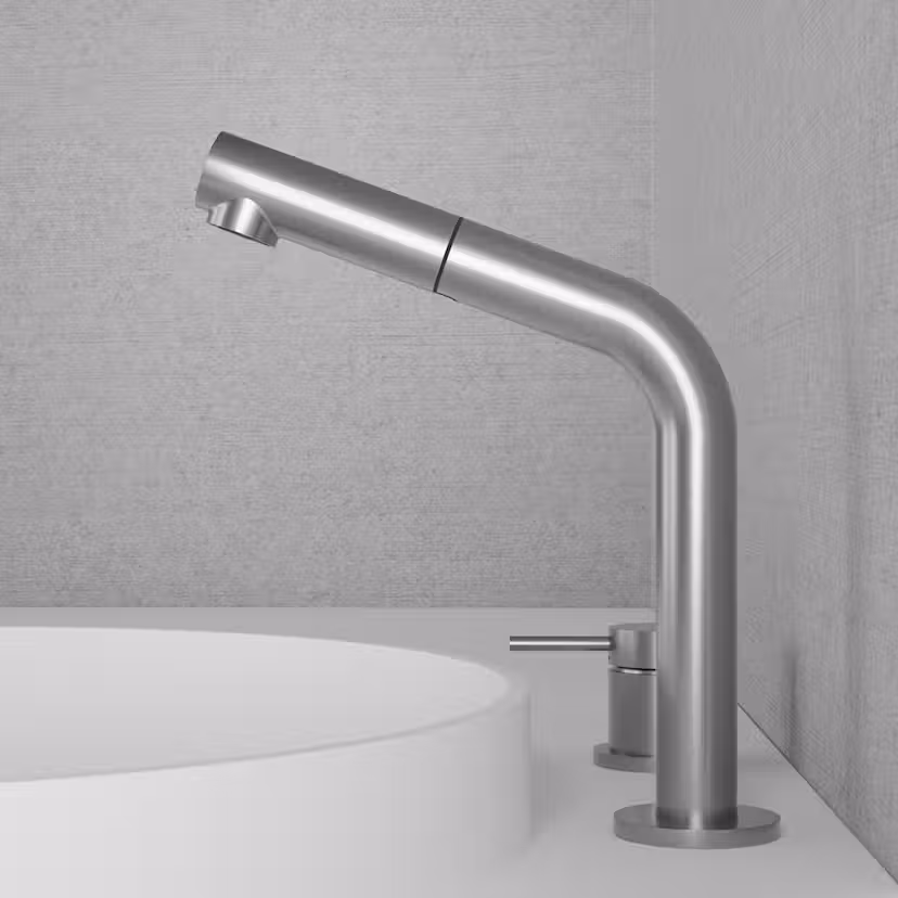 Tvättställsblandare Scandtap Steel Harmonized B2P Original