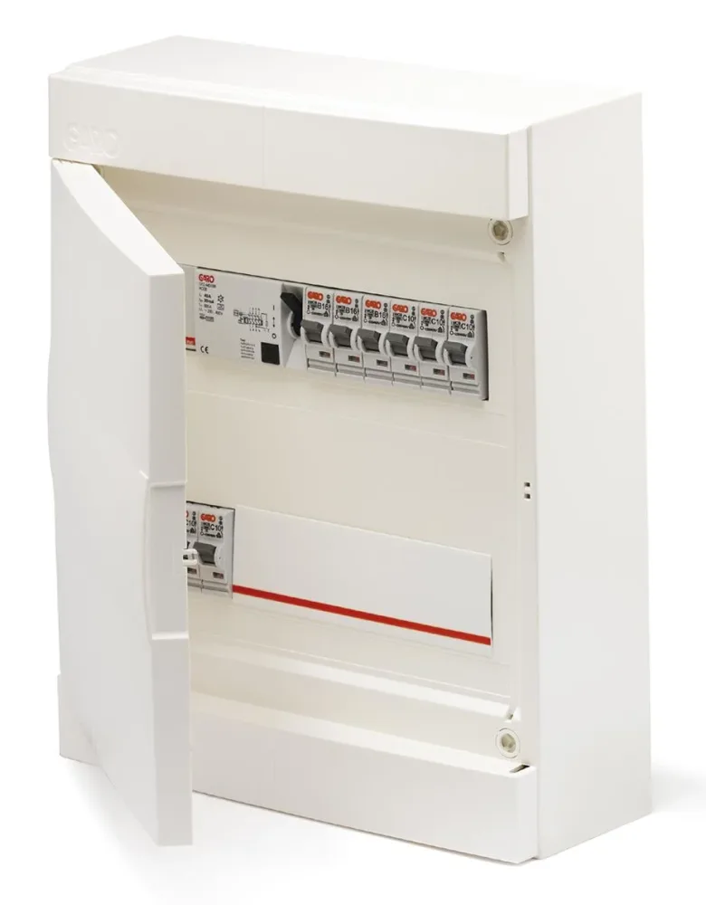 Garo NUP 339 Centralapparat färdigkopplad, IP31 3 x 39 moduler - Bild 2