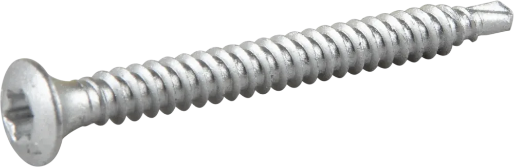 ESSVE 545408 Takskruv 4,8 mm Ø, BS, TX25, ruspert 80 mm, 500-pack