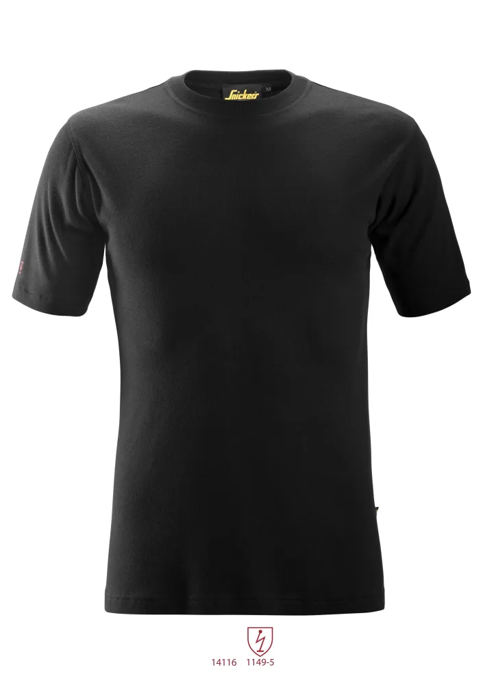 Snickers Workwear 2563 ProtecWork T-shirt svart XXL