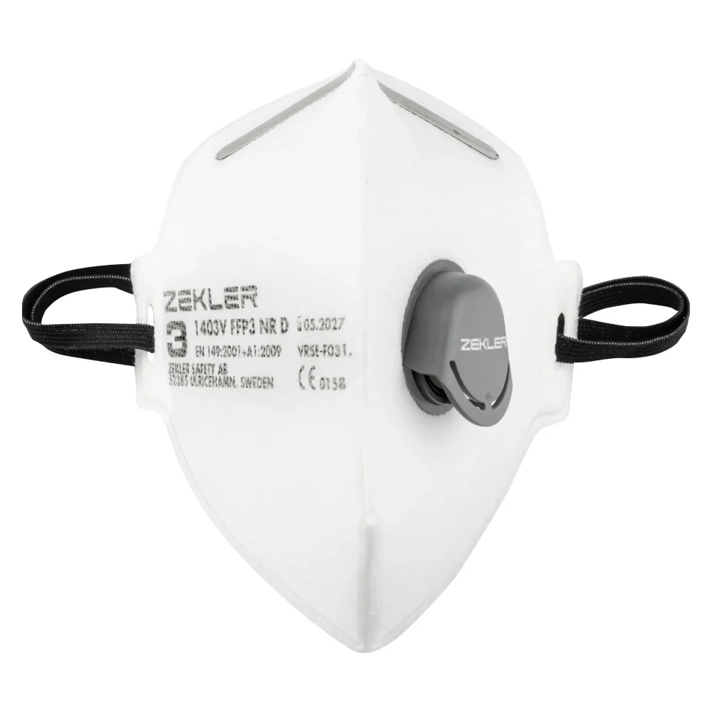 Zekler 1403V Halvmask filtrerande 3-pack