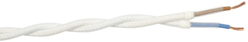 Gelia 4070910111 Textilkabel SKK, 2X0.75 tvinnad, 25 m Brun - Bild 2