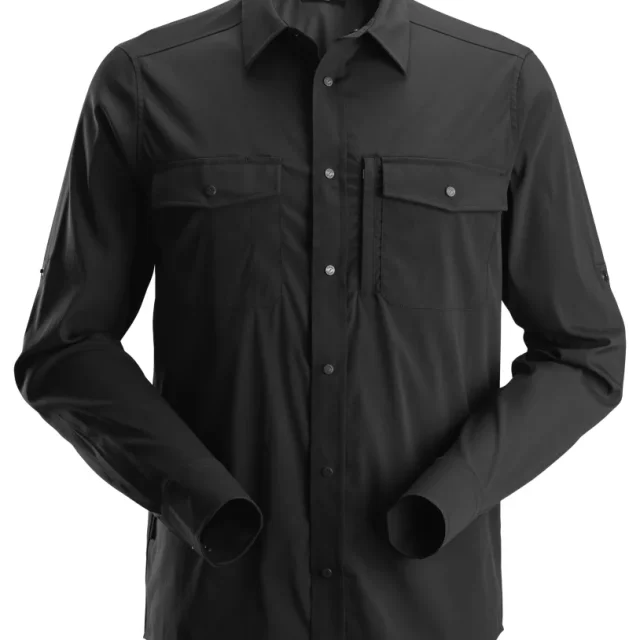 Snickers Workwear 8521 LiteWork Skjorta svart Svart