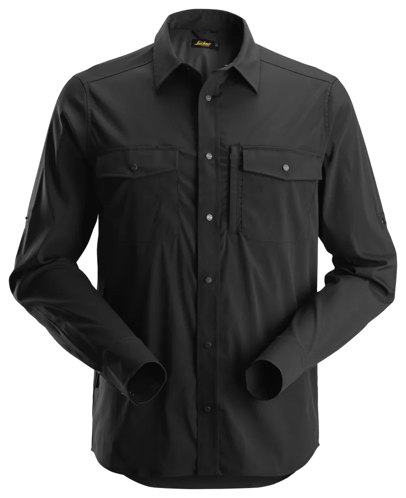 Snickers Workwear 8521 LiteWork Skjorta svart Svart