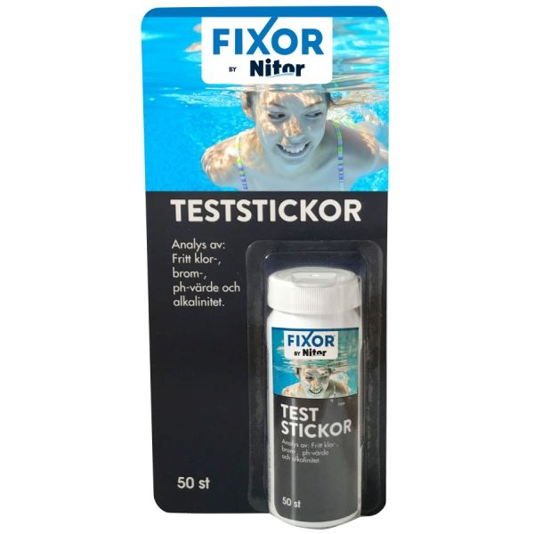 TESTSTICKOR KLOR/BROM/PH NITOR