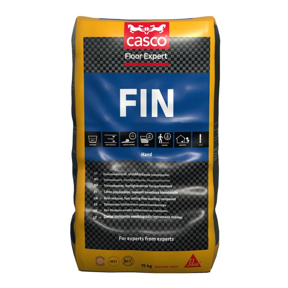 CASCO FLOOR EXPERT FIN 15KG GOLVSPACKEL