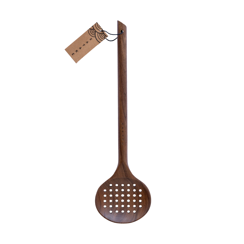 Satake hålslev 33,5 cm, Valnöt
