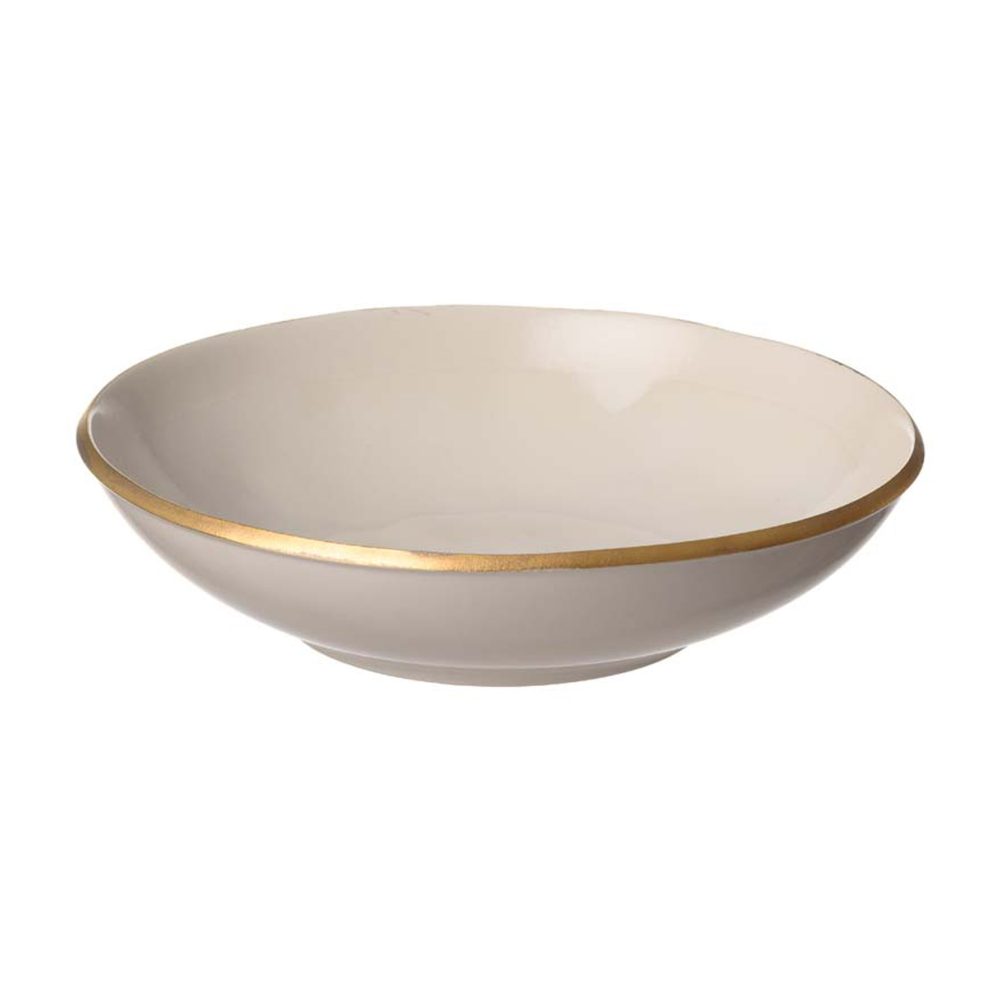 Heirol x Nosse Edge djup tallrik Ø24 cm, Gold