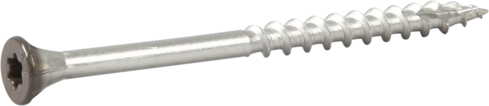 ESSVE 537365 Fasadskruv 4,4x65 mm, rostfri/syrafast A4, band. Brun, 250-pack - Bild 2
