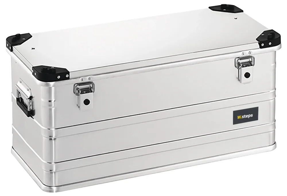 W.steps 829047 Aluminiumlåda 47 l, yttermått 582x385x275 mm