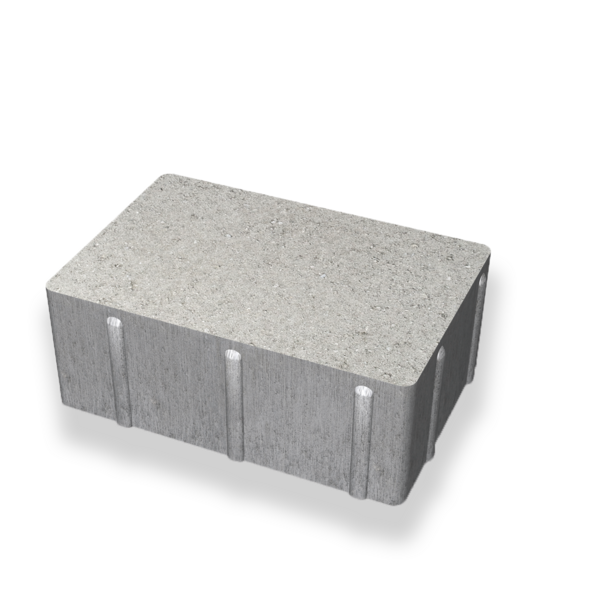 MARKSTEN BENDERS BAS UF GRÅ210X140X80, 210X140X80MM