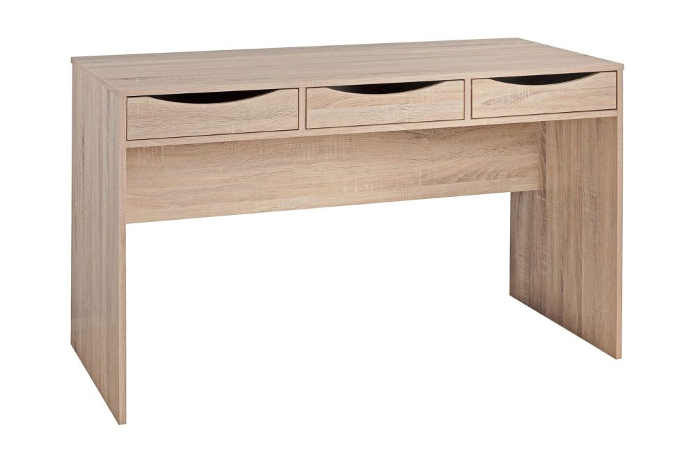 Ryea Skrivbord 120 cm med Förvaring 3 Lådor