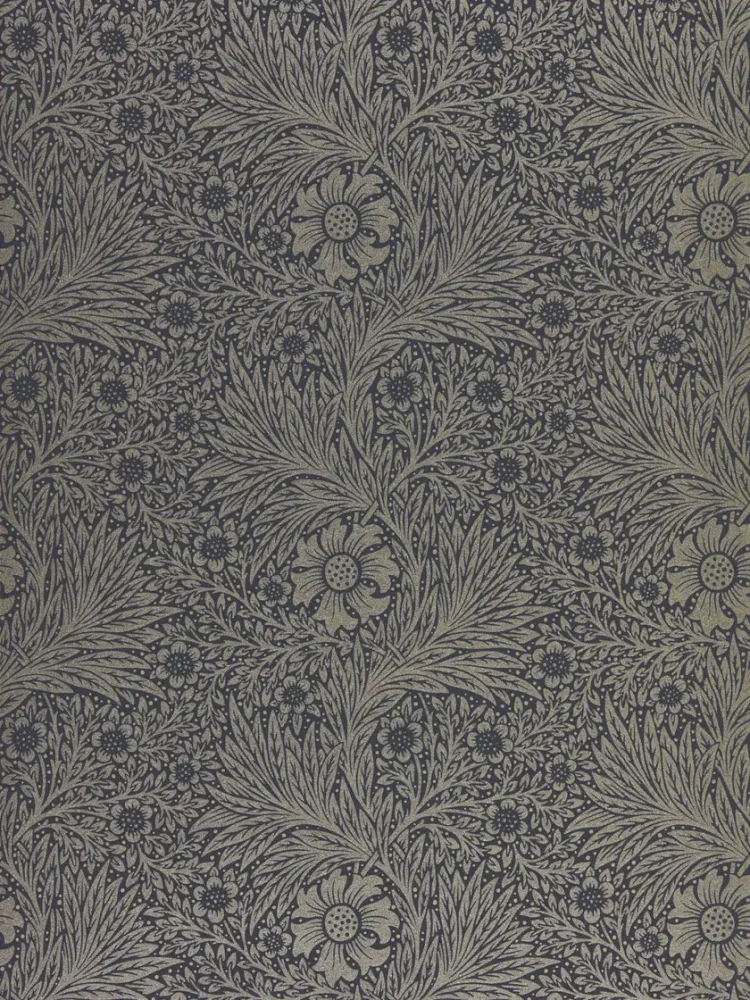 Morris & Co - Pure Marigold Black Ink Pure Morris North Wallpap