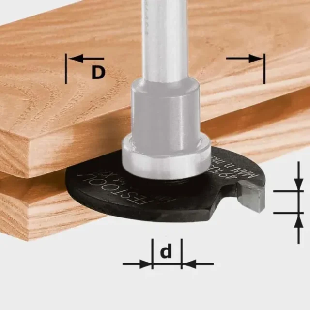 Festool HW D40x3 Skivnotfräs