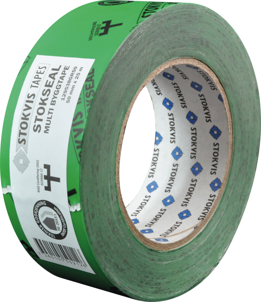 SKARVTEJP BYGGFOLIE 50MM 25M SITAC GRÖN