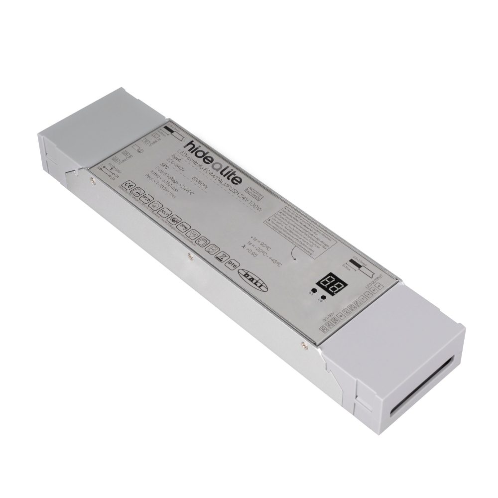 Kjøp Hide a lite LED-dimtrafo FDIM/DALI/PUSH, 24V, 100W