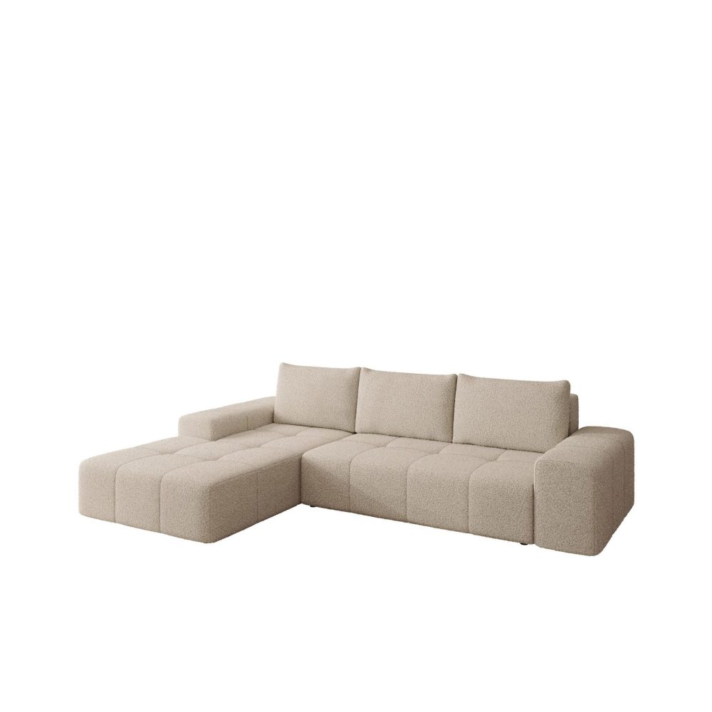 Falor 3-sits Bäddsoffa med divan Vänstervänd
