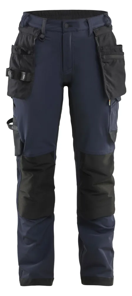Blåkläder 712116459900C32 Arbetsbyxa svart/svart Svart/svart - Bild 2