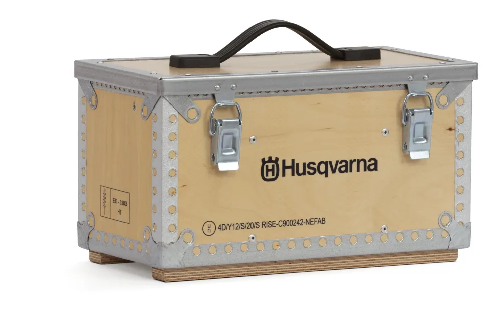 Husqvarna BLI Batteribox trä