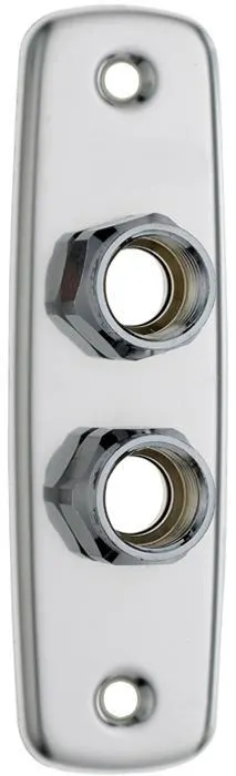Trio Perfekta 8531862 Väggbricka 2-håls, G15x15 mm