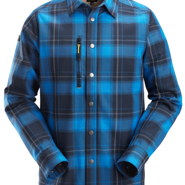 SKJORTA SNICKERS WORKWEAR 8522 BLÅ/MARIN M, FORDRAD