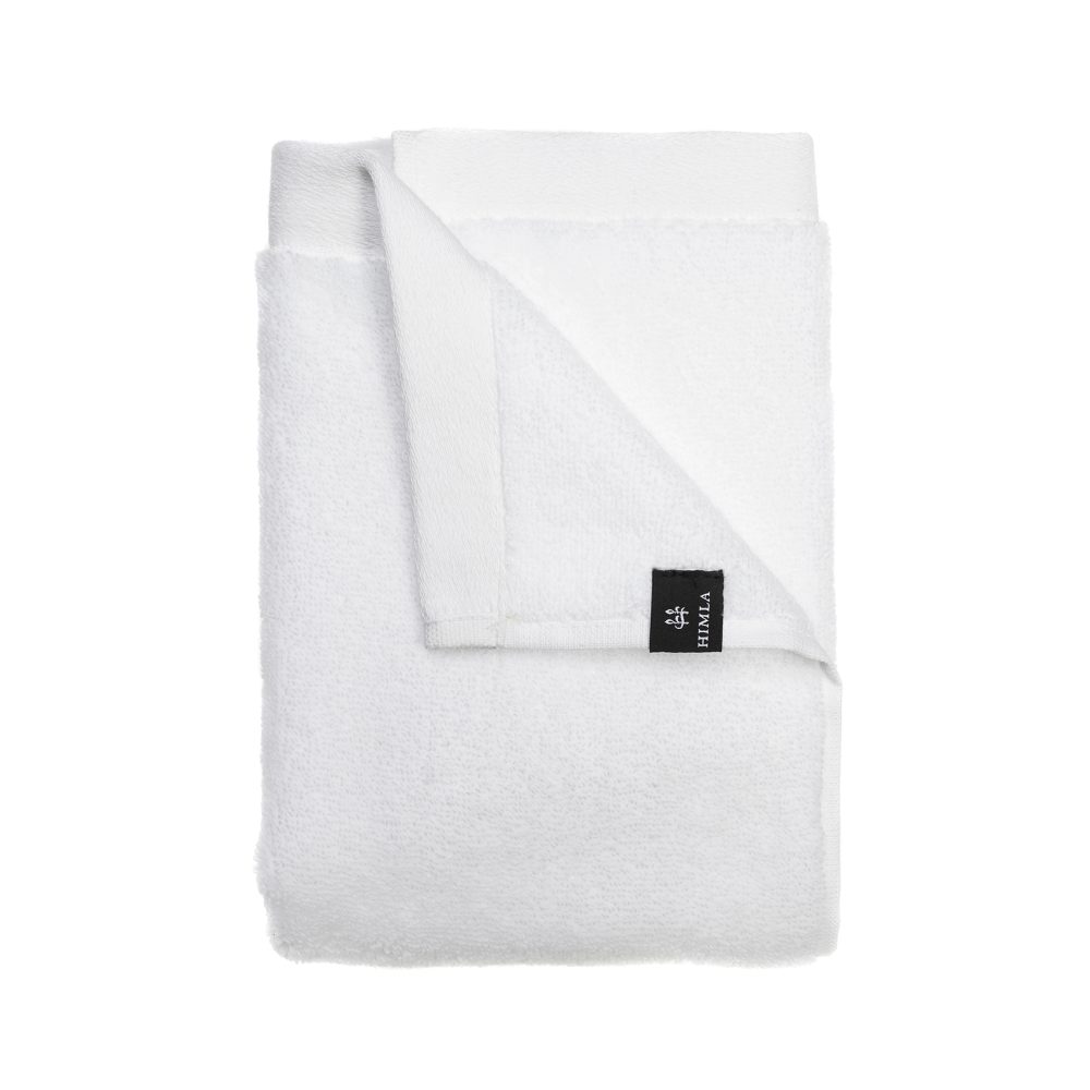 Maxime ekologisk handduk white, 30x50 cm