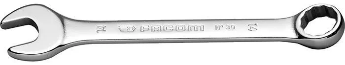 Facom 39.8 U-ringnyckel kort, vinklad 15°, 8mm