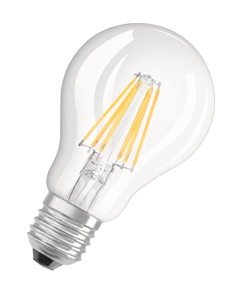 Osram Normal A Retrofit LED-lampa E27-sockel, 2700 K, klar 8 W, 1055 lm