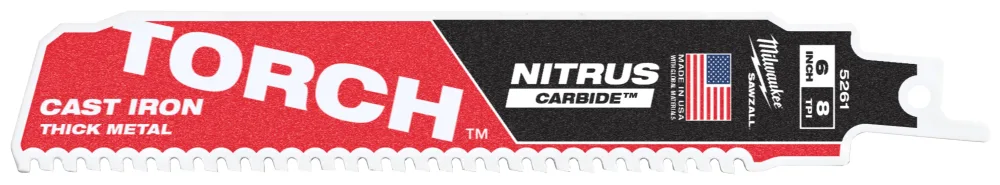 Milwaukee TCT TORCH NITRUS Tigersågblad 10T, 1 st 230 mm