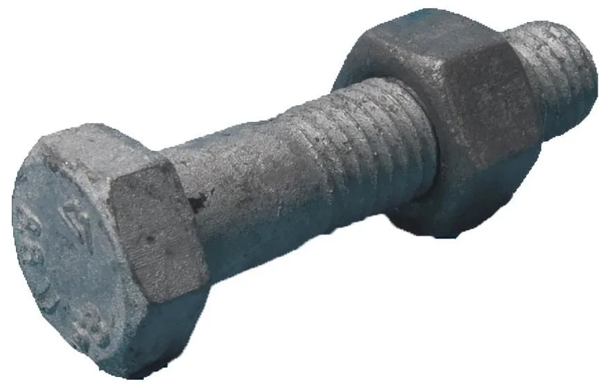 Z 1129120400 Stålbyggnadsskruv M20 delgängad, 8.8, FZV ISO 4014/4032 20 x 400 mm, 5-pack