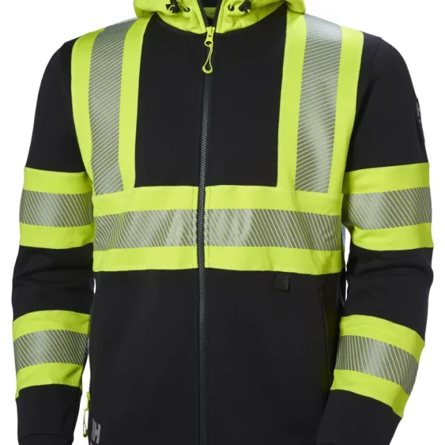 Helly Hansen Workwear ICU 79273-369 Luvtröja varsel, svart/gul XL